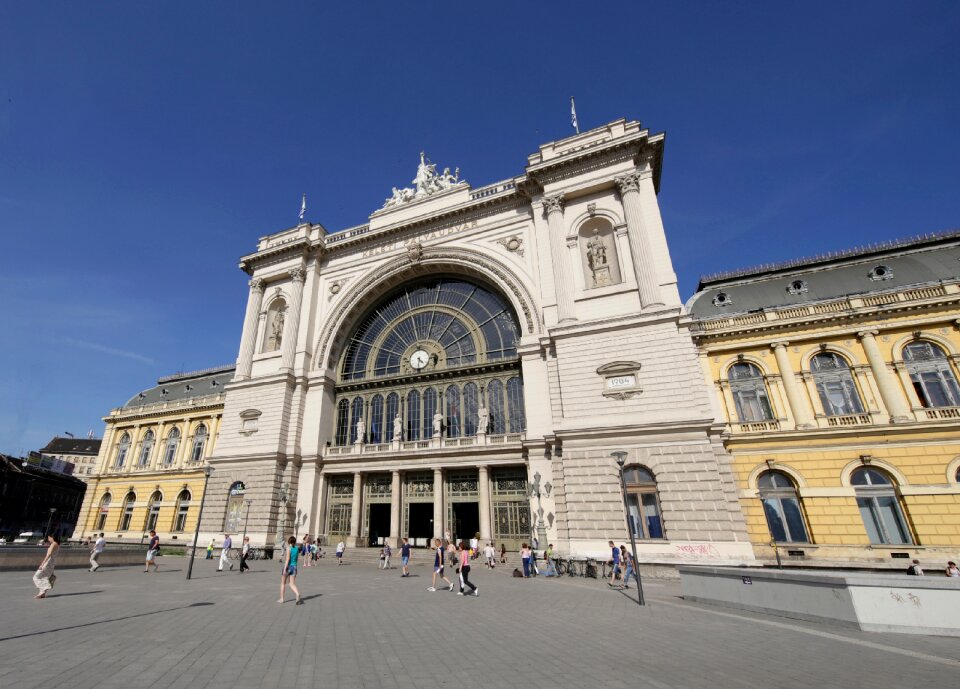 Downtown architecture hungary