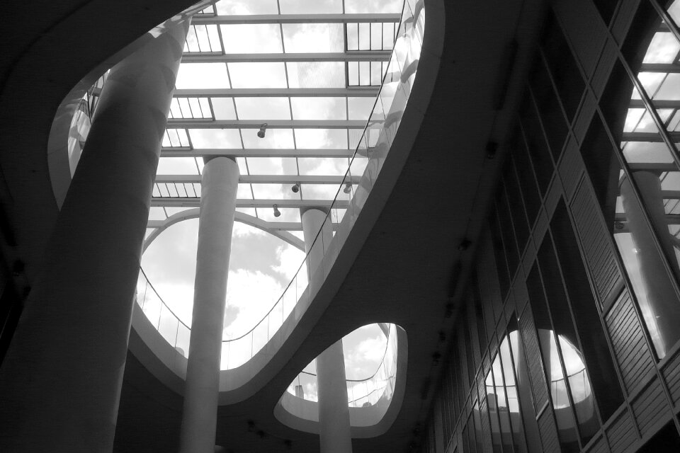 Building shopping arcade light
