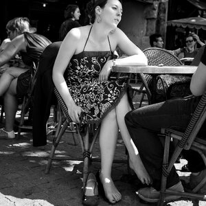 Feet tenderness terrace