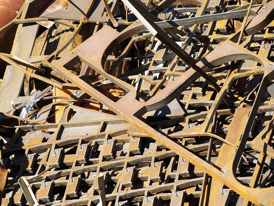Textura metal rust