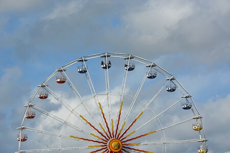 Ferris wheel sky fair photo