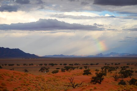 Rainbow light africa photo