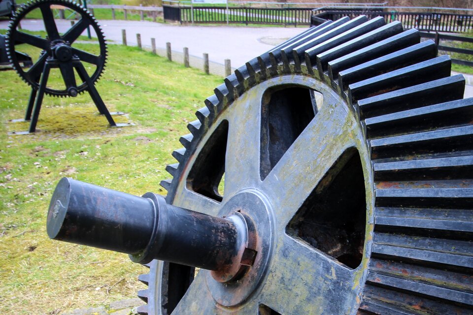 Art industrial heritage machine