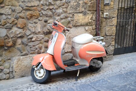 Motor moped vintage photo