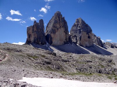 Dolomites italy rock photo