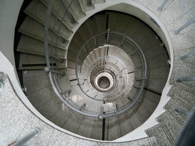 Stairs spiral high