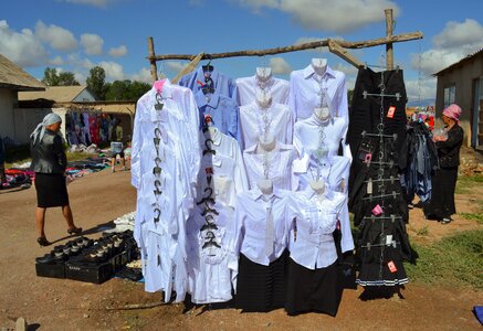 Market central asia shirts