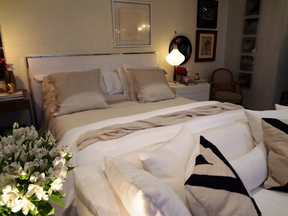 Double bed casa cor decoration