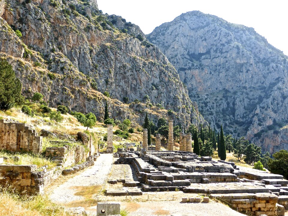 Antique ancient greece