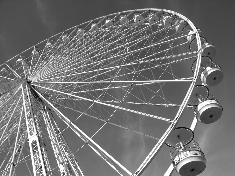 Ferris wheel paris sky