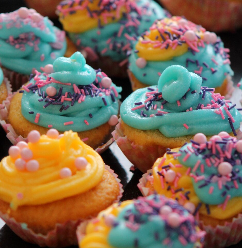 Pastries muffins bread