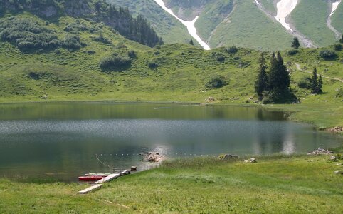 Lake austria bergsee photo