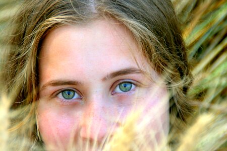 Portrait grau beauty