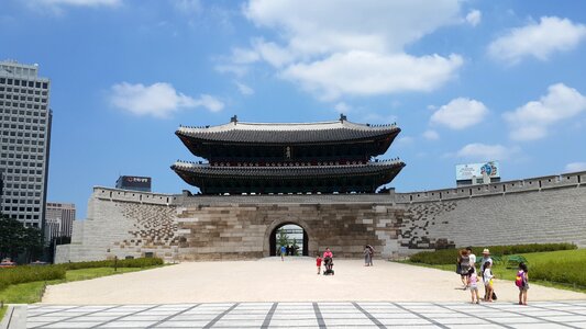 Republic of korea namdaemun summer