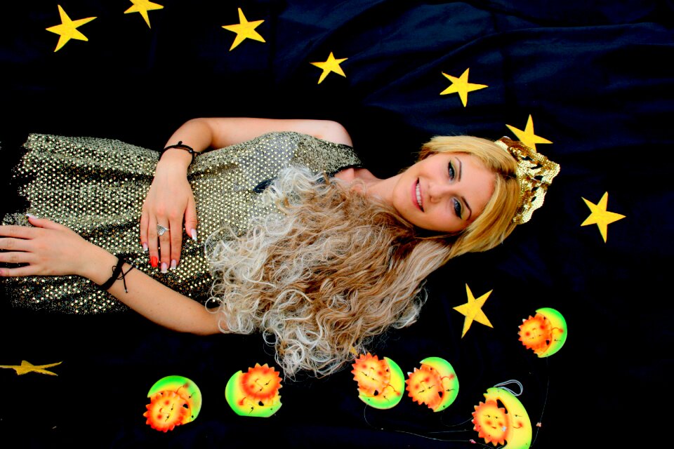 Stars princess portrait