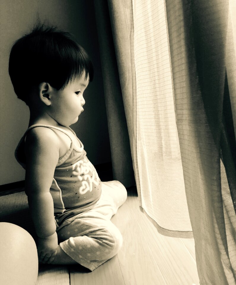 Window child curtain