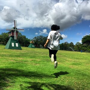 Windmill happy small fresh