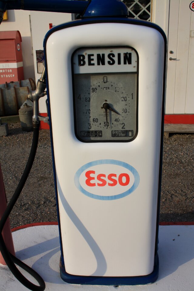 Petrol gas station hälsingland