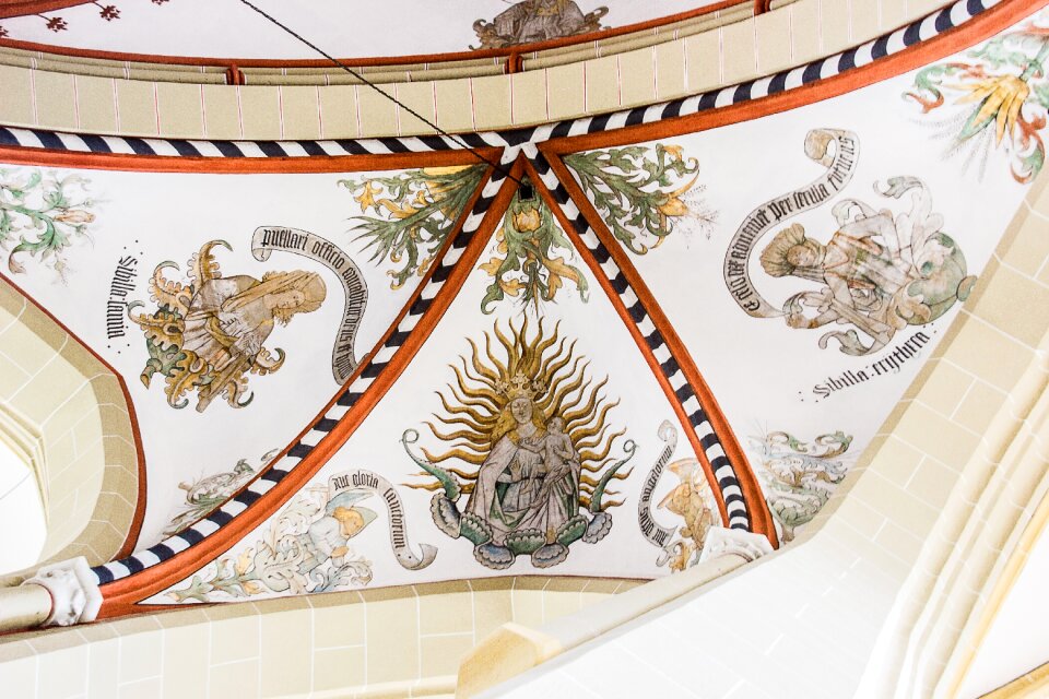 Church painting ceiling