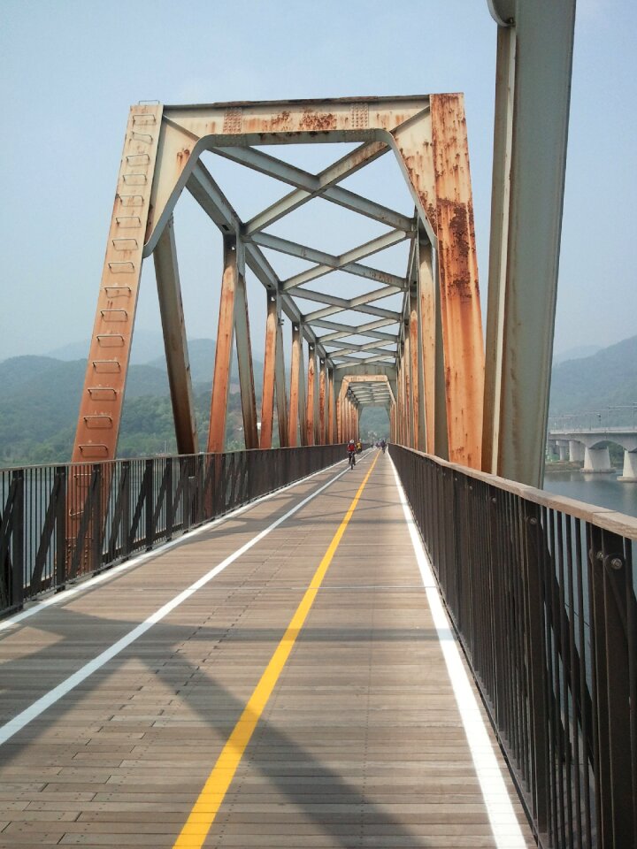 Rusty legs bike trail republic of korea
