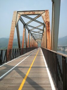 Rusty legs bike trail republic of korea