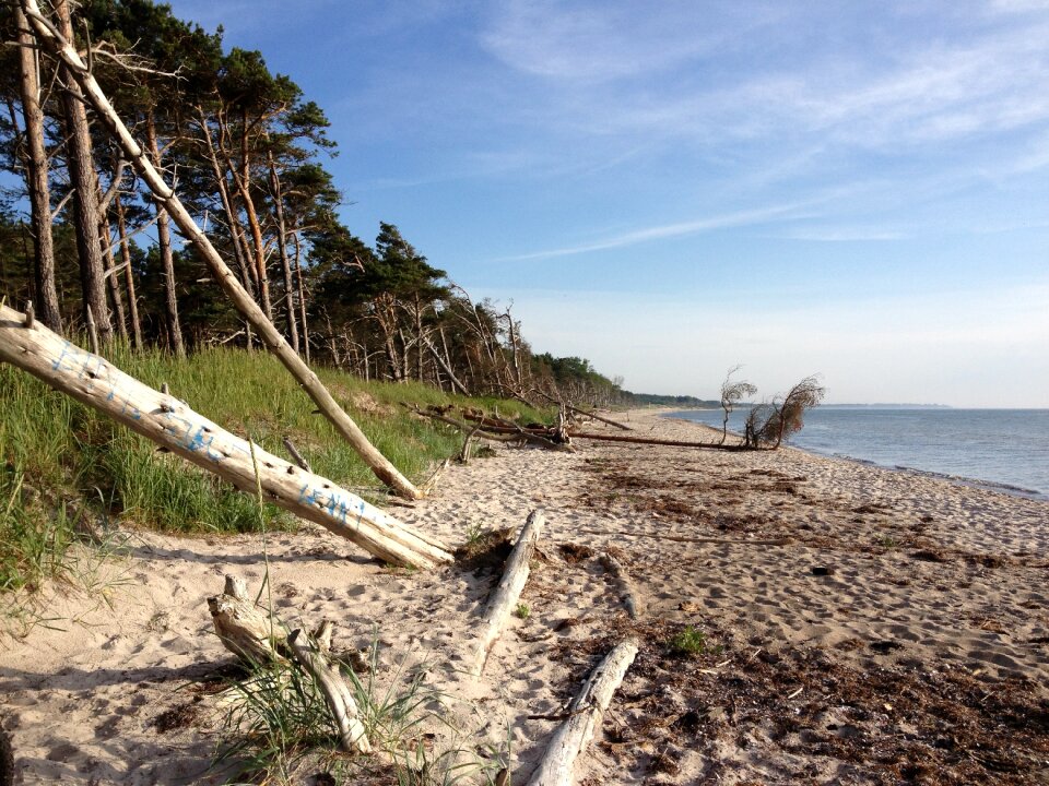 Sea bank water