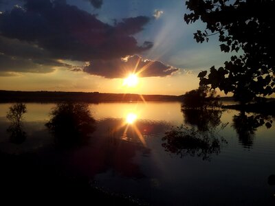 Sunset september nature