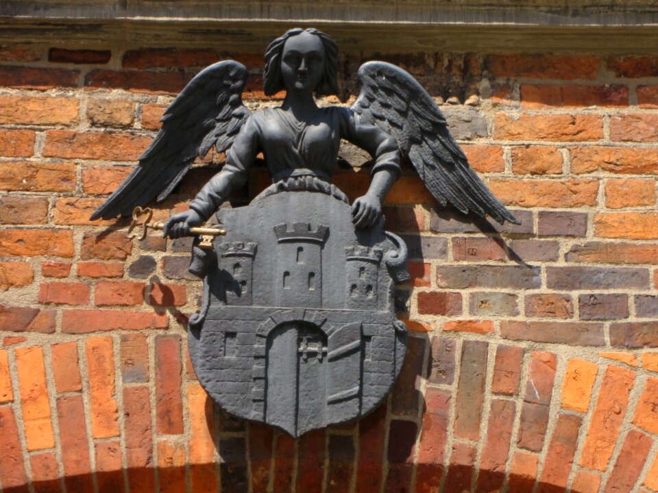 Toruń angel of toruń the old town