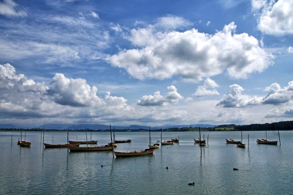 Nature boats water