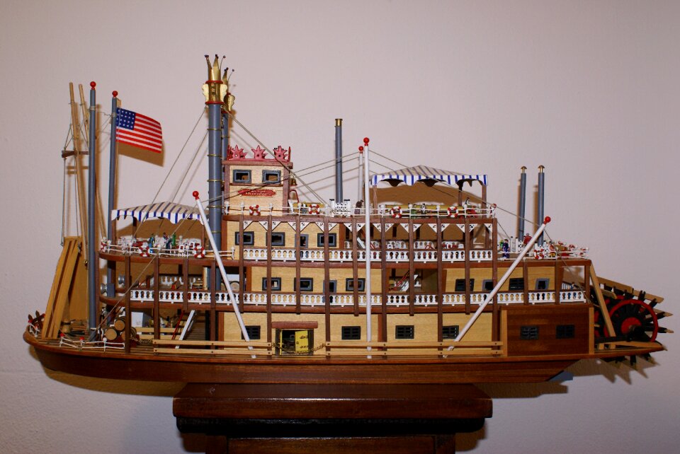 Boat model river