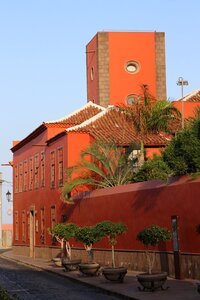 Red church chapel