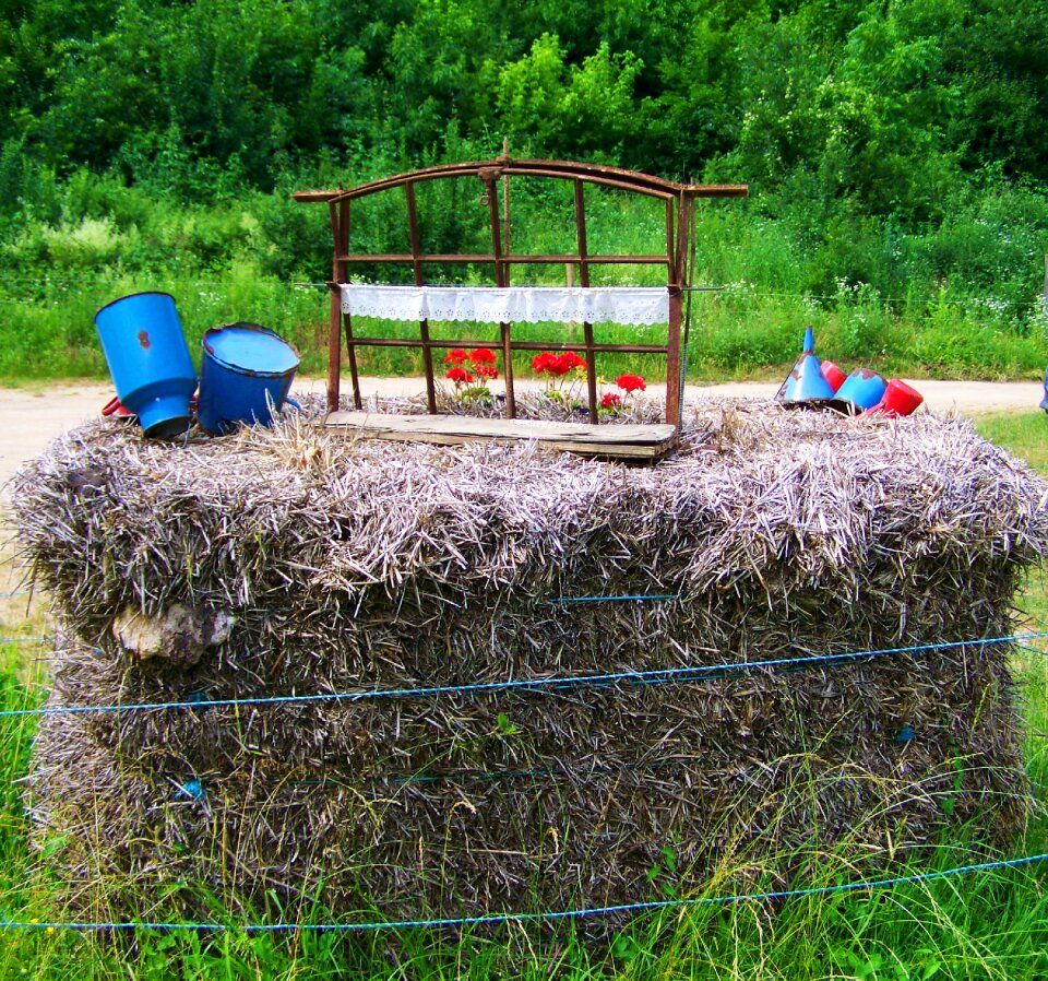 Old vasablak garden ornaments rural atmosphere