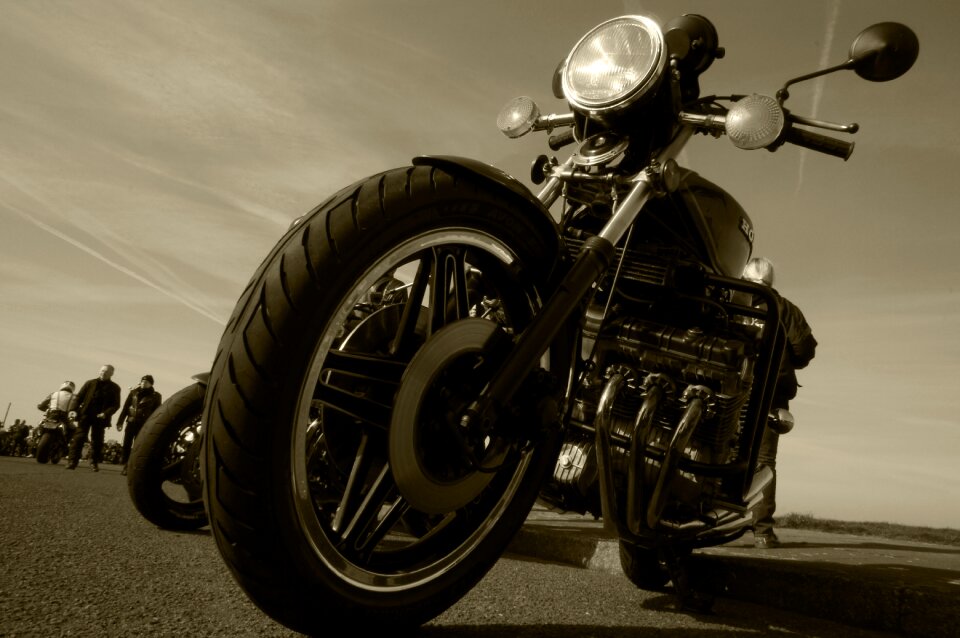 Classic retro brown bike