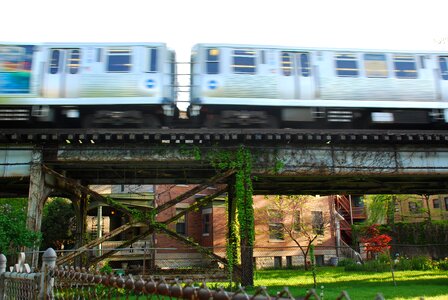 Urban tracks rail photo