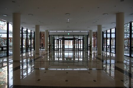 Lobby hotel lobby interior