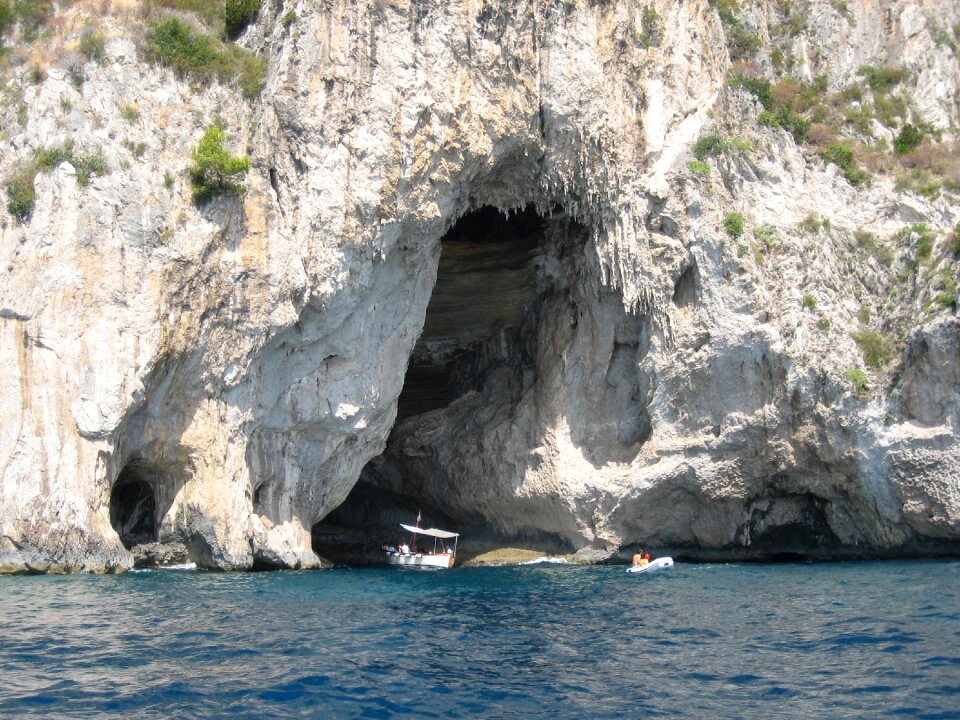 Capri italy blue grotto