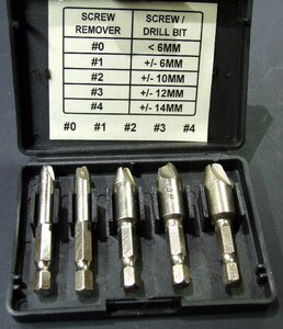 Bolt extractors stud extractors