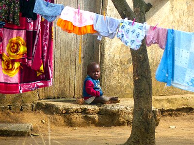 Uganda thoughtful brown lonely photo