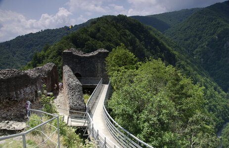 Cetatea poienari romania poienari photo