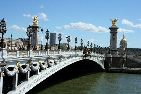 Pont alexandre iii paris bridge photo