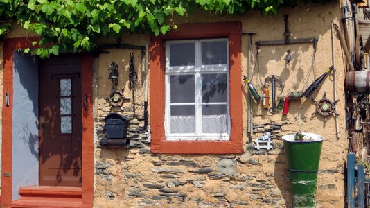 House facade romantic