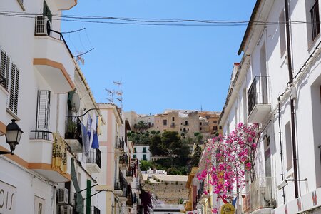 Eivissa city road photo