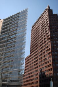 City skyscrapers structures