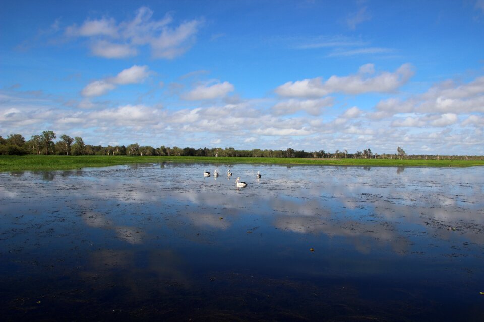 Body of water sky reflection