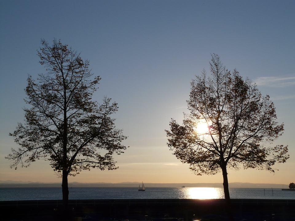 Lake sun romance