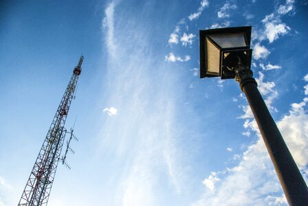 Blue sky acute antennas