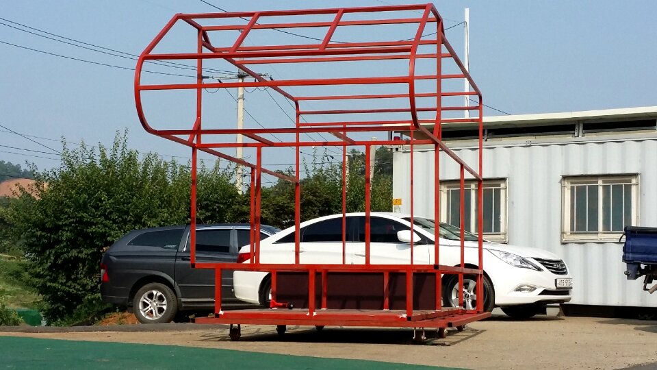 Rv frame frame car truck travel