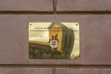 The order of malta rome italy