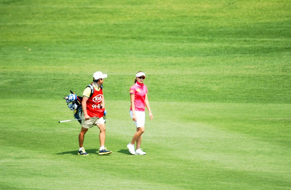 South korea women's open golf players