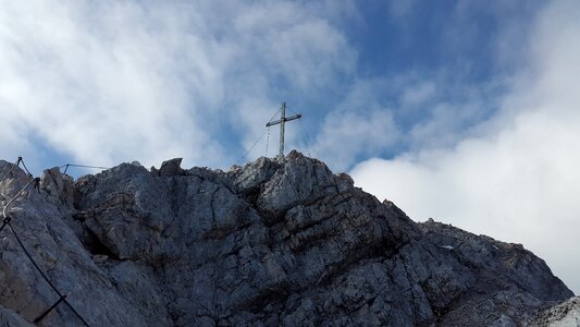 Alpine weather stone mountain